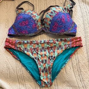 Maaji Multicolor Tropical Bikini